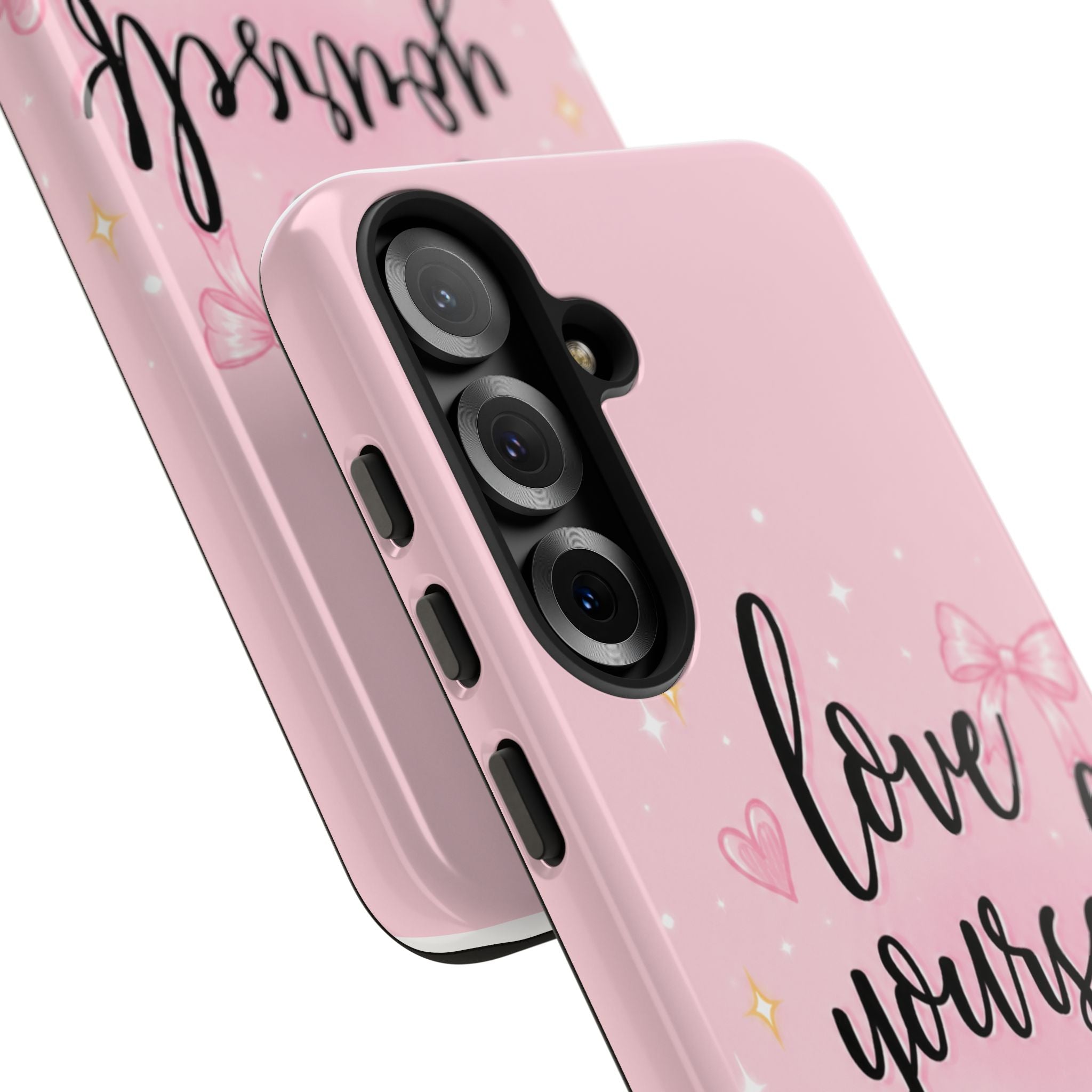 Love Yourself More Pink Inspirational Protective Case