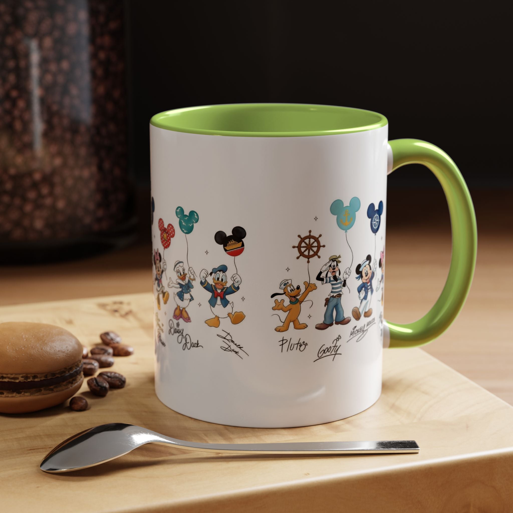 Disney Cruise Characters Accent Coffee Mug (11/15oz)