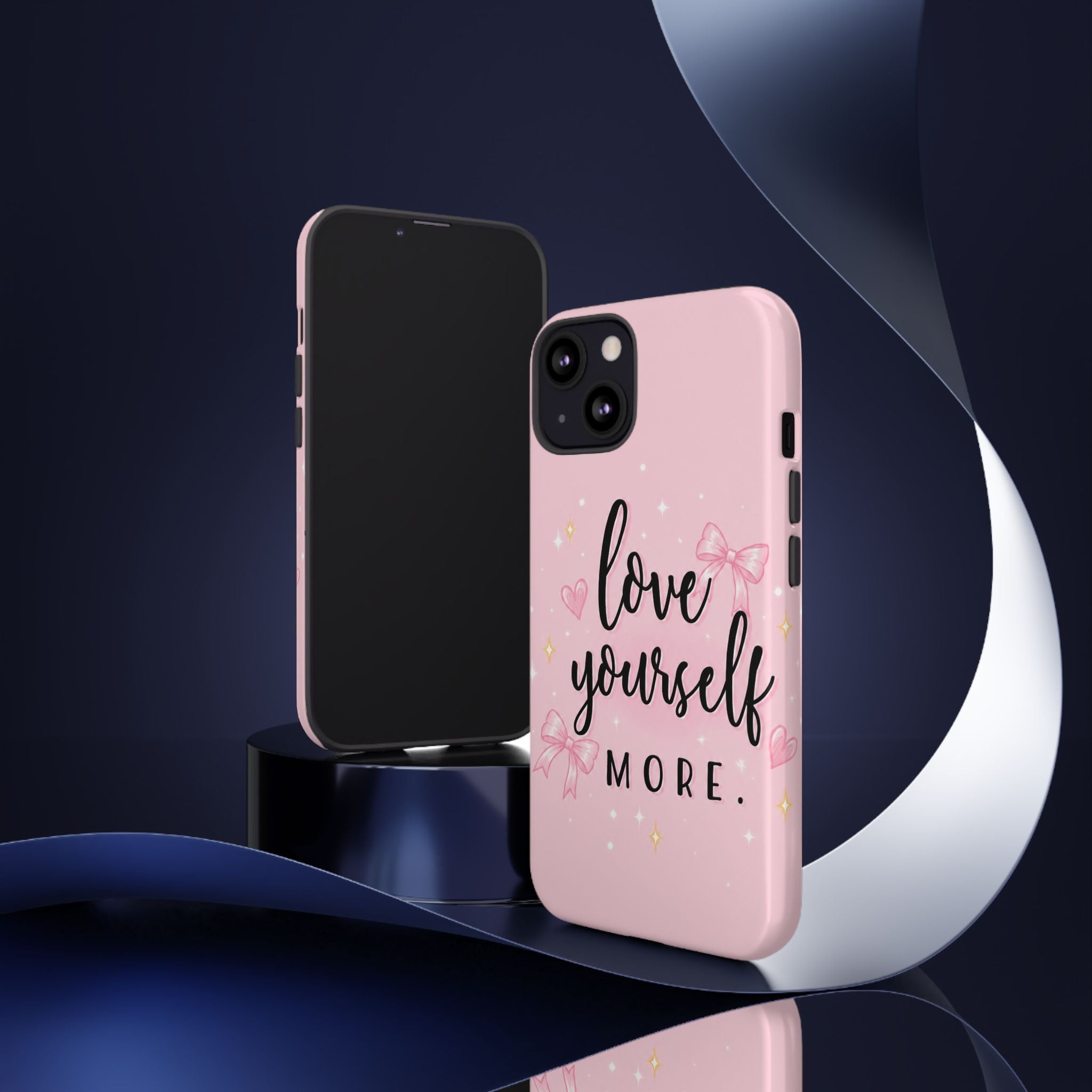 Love Yourself More Pink Inspirational Protective Case